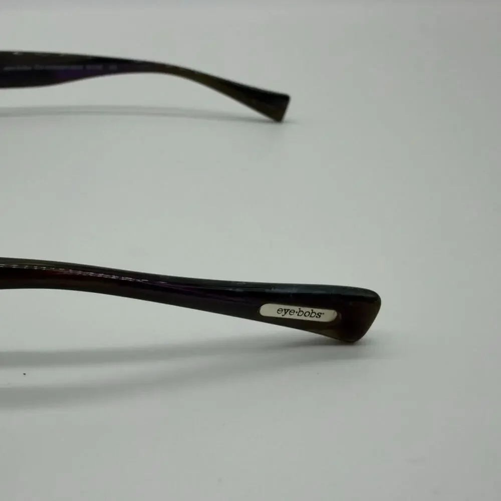 eye bobs Eyeglasses Frame w/Lenses Co-Conspirator 2136 73 Purple and Green